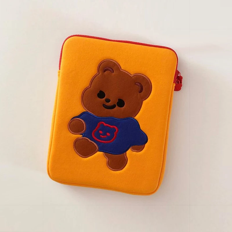 

Protective Cover for iPad Anti-dust Bad Bear Cartoon Pattern Sleeve for iPad 9.7 11 inch ins Style Pouch for ipad pro 12.9"