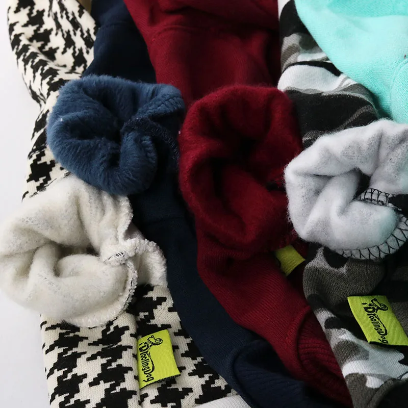 Зимняя одежда для собак мягкая фланелевая домашних питомцев маленьких и больших