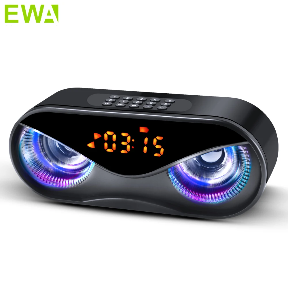EWA M6 динамик s Cool сова дизайн светодиодный беспроводной портативный Bluetooth