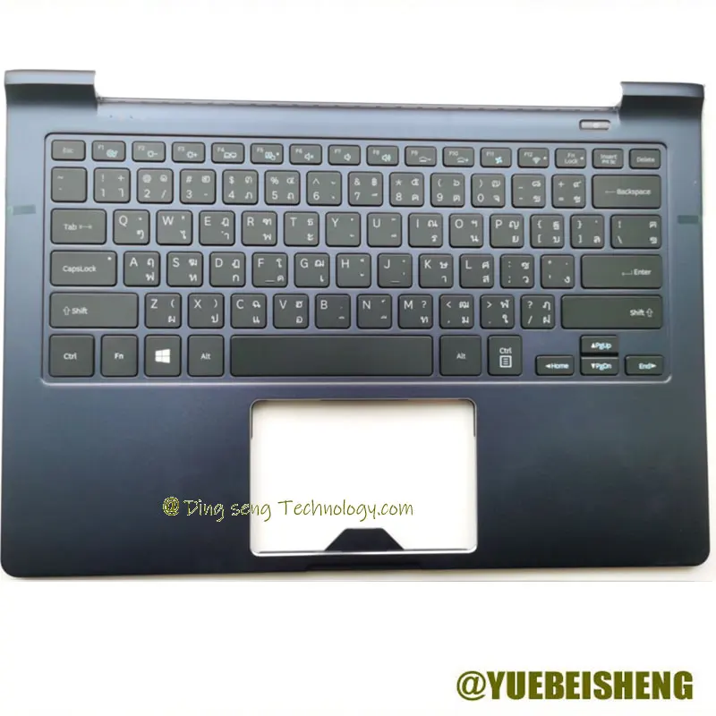 

YUEBEISHENG New/Org For Samsung NP940X3G NP 940X3F 940X3K Palmrest Thai keyboard upper cover