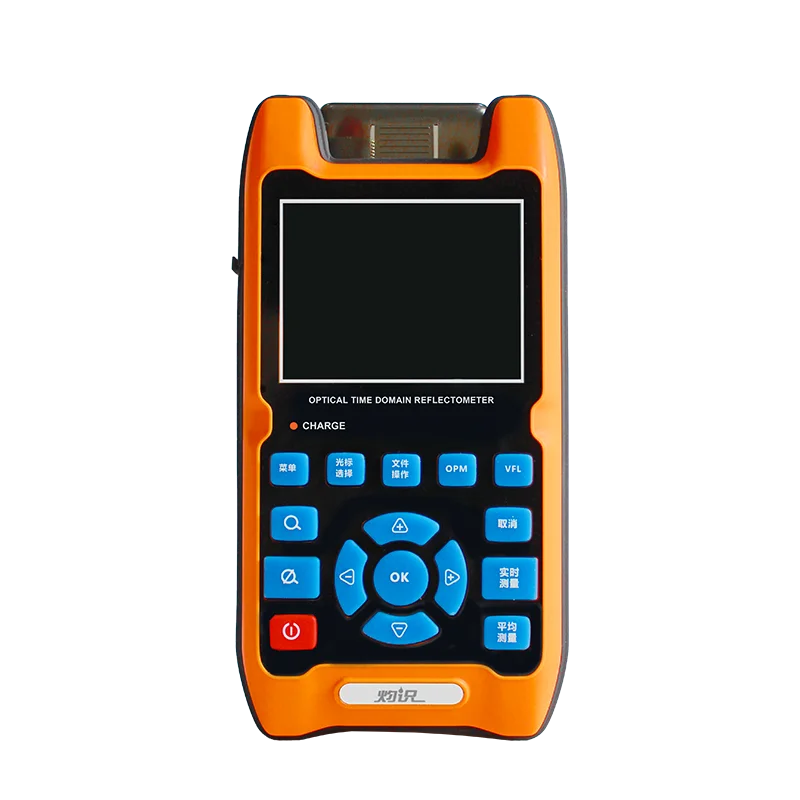 Probador de fibra port&aacute;til OTDR, 1310/1550nm, 120km, con Espa&ntilde;a en ingl&eacute;s, 32/30dB, 100KM, nuevo-3