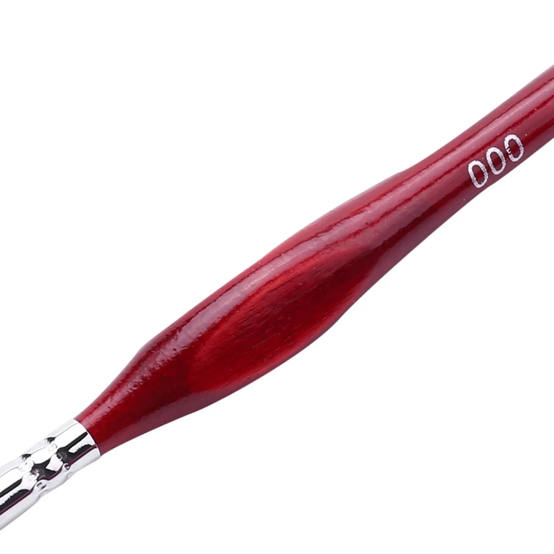 

6-Piece Fine Paintbrushes - Detail Paint Brush Set - For Acrylic, Watercolor, Oil