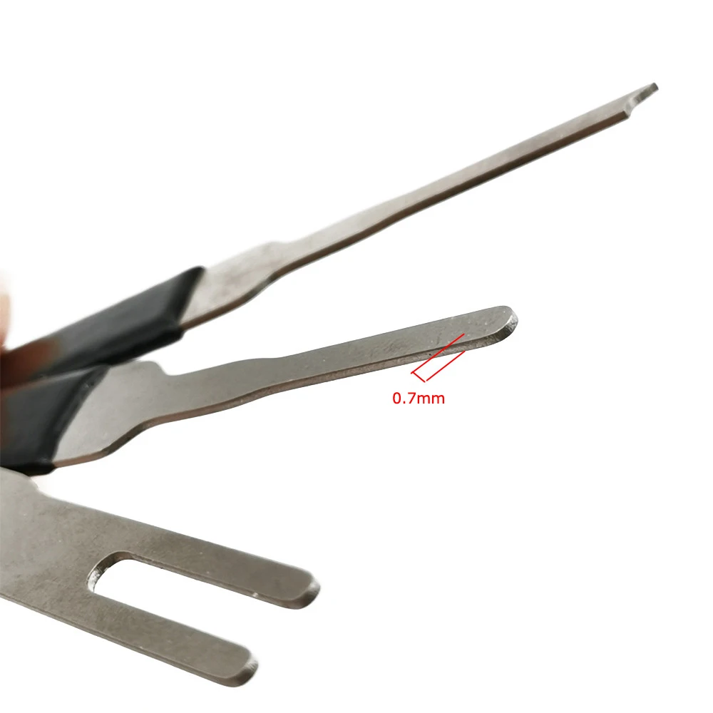 Extracteur de fil électrique, Kit d'outils de dépose de bornes, broche, aiguille, rétracteur, fil électrique, extracteur de prise, sac en tissu, Kit d'outils manuels de réparation 18 pièces