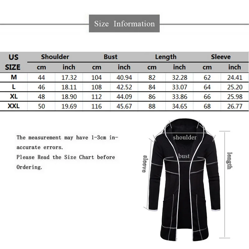Мужские куртки бомберы CYSINCOS повседневные однотонные толстовки с капюшоном