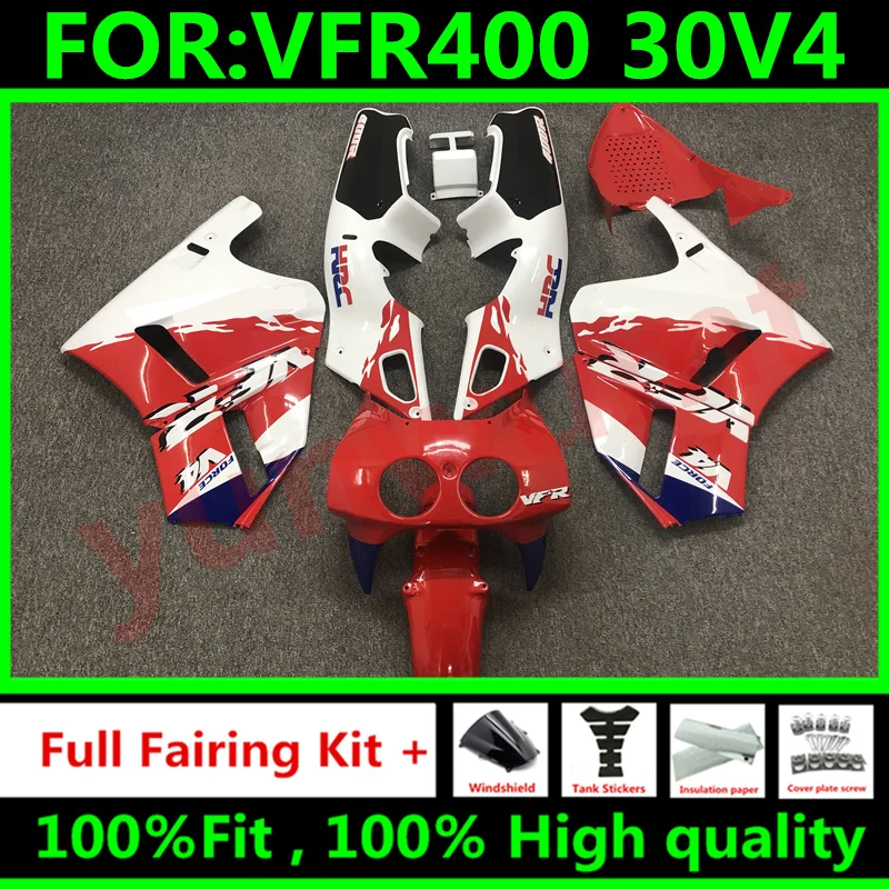 Новый комплект обтекателей для мотоцикла подходит HONDA VFR400 V4 VFR 400 - Цена: 0