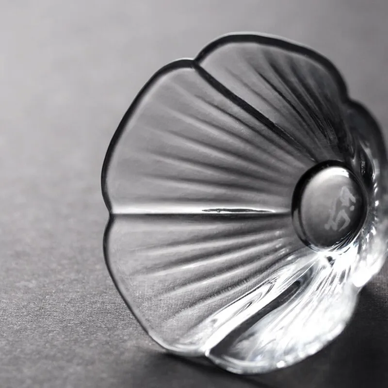 4 шт. Японский небольшой Чай чашки высокого Температура устойчивый Стекло