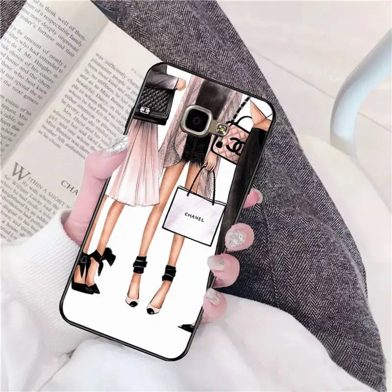

LJHYDFCNB Girls High Heel Shoe Legs Phone Case For Samsung A 9 10 20 30 40 M20 S 30 31 J5 6 7 Plus