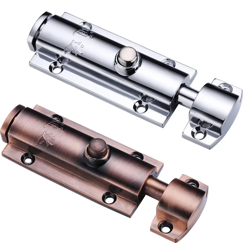 2 шт. 4 &quotцинковый сплав хрома красная бронза Пружинные кнопочный переключатель