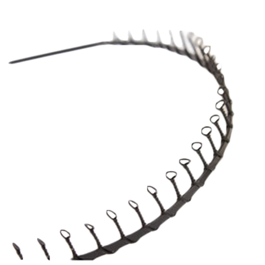 JCAAAP оптовая продажа металлический черный гребень для волос ободок волос| |