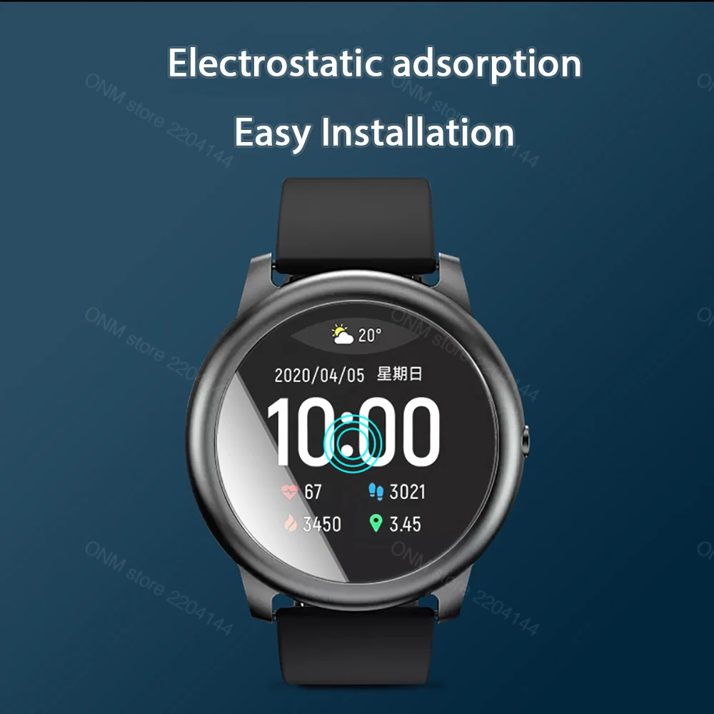 Защитный чехол 2 в 1 + Защитная пленка для экрана смарт-часов Xiaomi Haylou Solar LS05