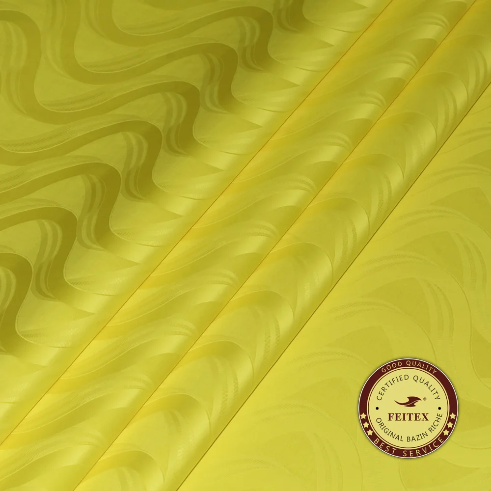 Feitex оригинальный Базен Riche (подобные Getzners) африканская ткань морская парча 6 звезд