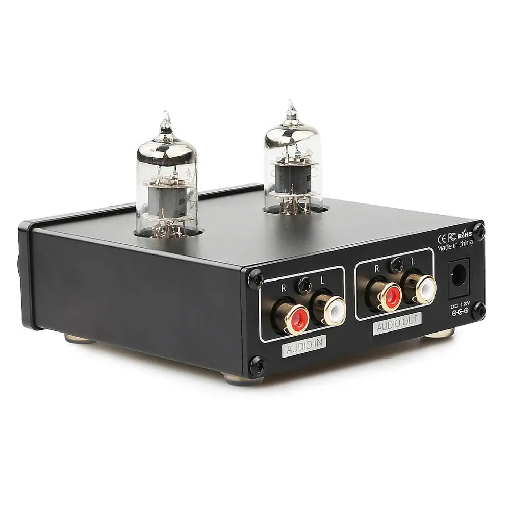 Ламповый усилитель KGUSS T1 bile preamp buffer 6J1 MINI Hi-Fi предсилитель DC12V | Электроника