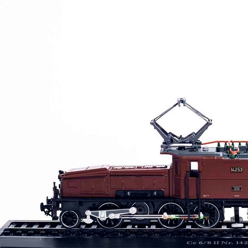 SBB Ce 6/8 крокодиллокомотивная модель поезда литая под давлением 1/87 масштабная модель статическая имитация паровоза готовая Коллекция подарков