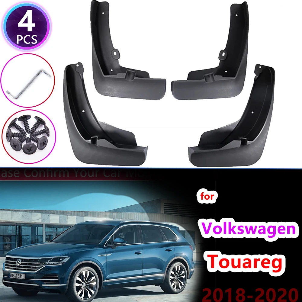 

Front Rear Car Mudflap for Volkswagen VW Touareg MK3 CR 2018 2019 2020 Fender Mud Guard Flaps Splash Flap Mudguards Accessories