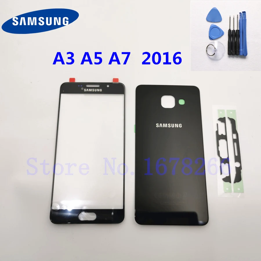 Крышка батарейного отсека для SAMSUNG Galaxy A3 A5 A7 2016 A310 A510 A710|Корпусы и рамки мобильных