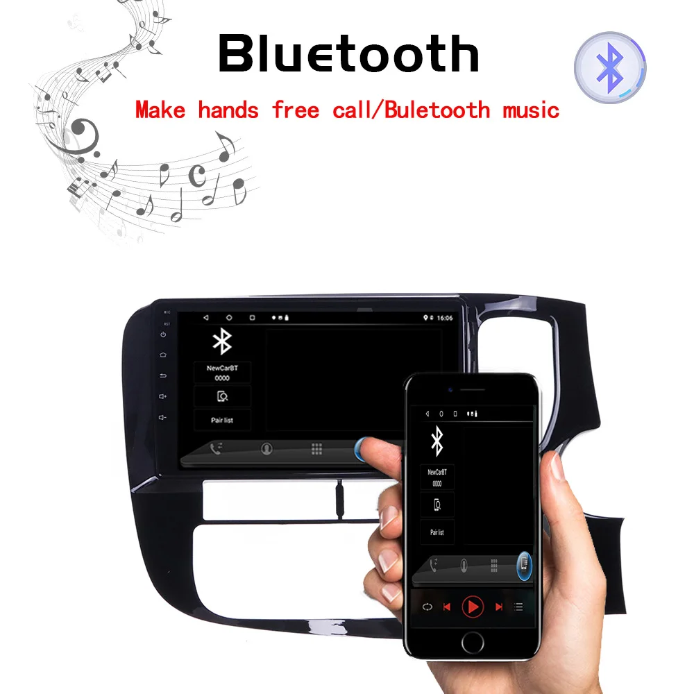 

64G 4G For Mitsubishi Outlander 2014-2019 Car Radio Multimedia Player Navigation Auto Stereo GPS Recoder HeadUnit No 2 Din DSP