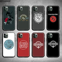 foo fighters phone case for iphone 12 pro max mini 11 pro xs max 8 7 6 6s plus x 5s se 2020 xr case