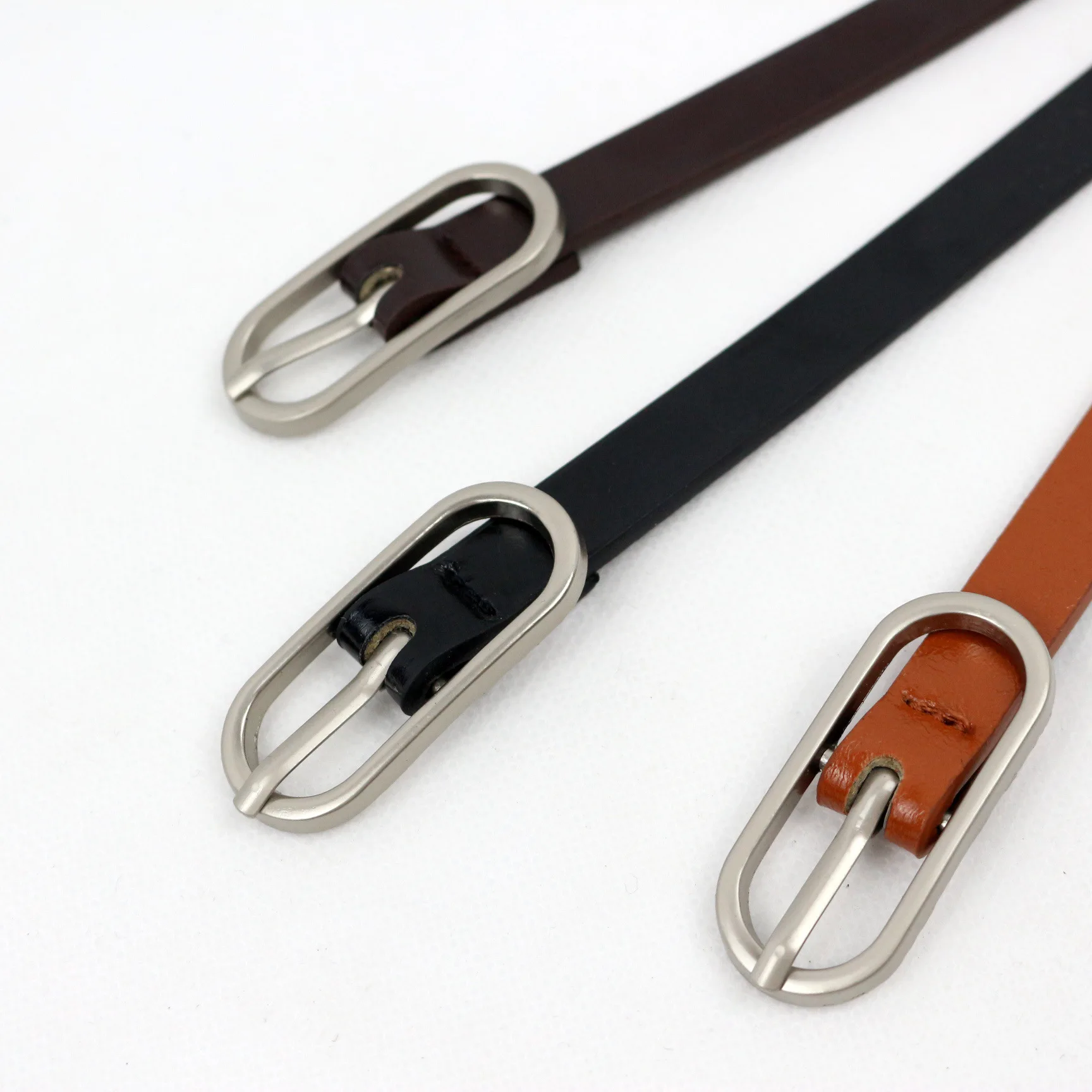 

Fashion Leather Belt For Women Belt For Buckle Belt Buckle Thin Leather Belts For Jeans Dress Waistband Accessories