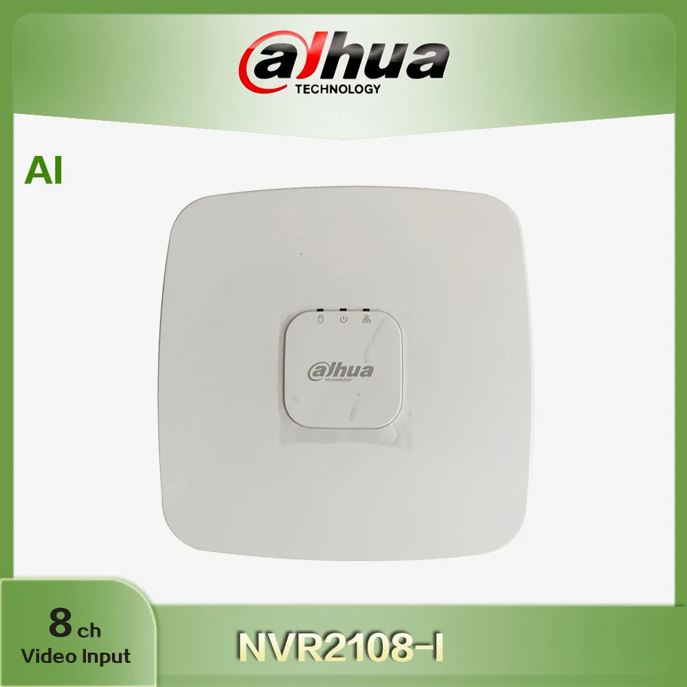 Dahua 8 Channel Smart 1U WizSense Network Video Recorder NVR2108-I AI Supports ONVIF and RTSP 1 SATA Port | Безопасность и защита