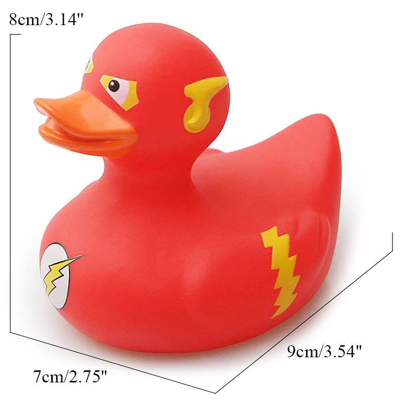 Фигурка ESALINK коллекционные игрушки резиновая утка молния красный d фигурки