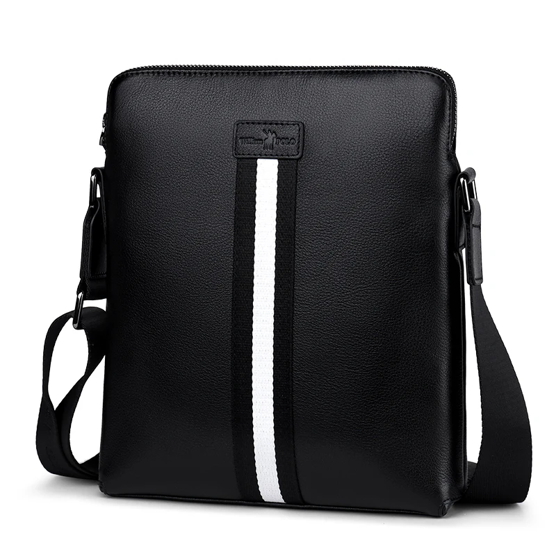 

WILLIAMPOLO New WILLIAMPOLO Bag LuxuryMessenger Bag Handbags Bolsas Grande Black