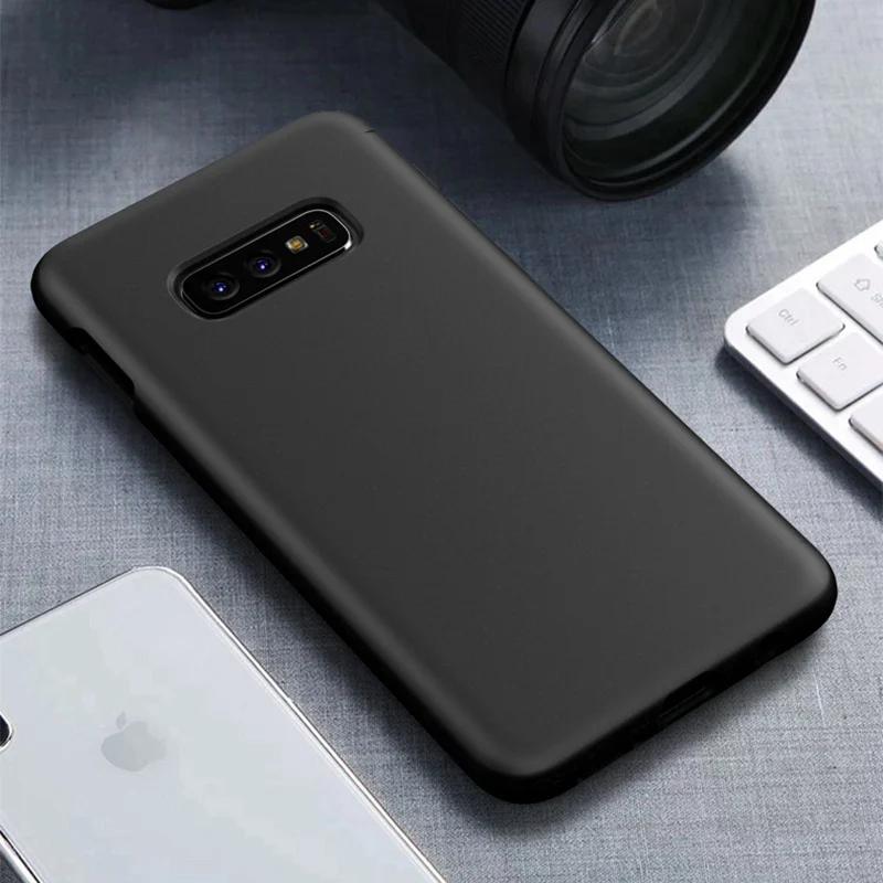 للبيع 200 قطعة متعدد الألوان دائم مكافحة سقوط المواد الطبيعية القمح القش لينة السائل سيليكون قضية الهاتف لسامسونج S10 S10 زائد S10e