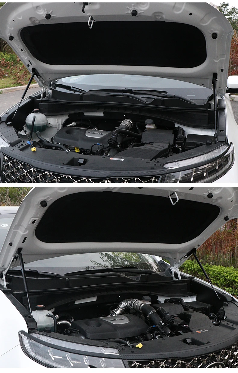 Автомобильная передняя крышка капота двигателя гидравлический стержень