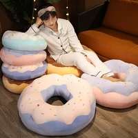 plush stuffing creative simulation donuts plush pillow cushion food donut toy cushion car sofa bedside pillow