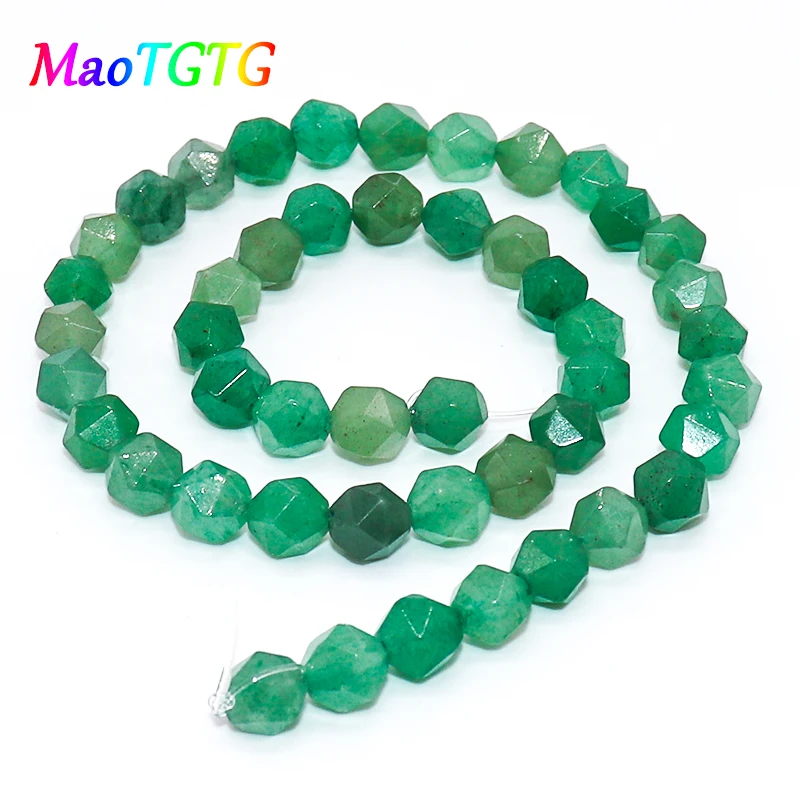 Natural Stone Faced Beads For Jewelry Making DIY Bracelet Necklace 8MM Wholesale Bijoux | Украшения и аксессуары