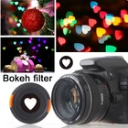 Набор для мастеров Bokeh, крышка для объектива с эффектом, фильтр для художественной романтической ночной съемки, для объективов Canon, Nikon, Yongnuo