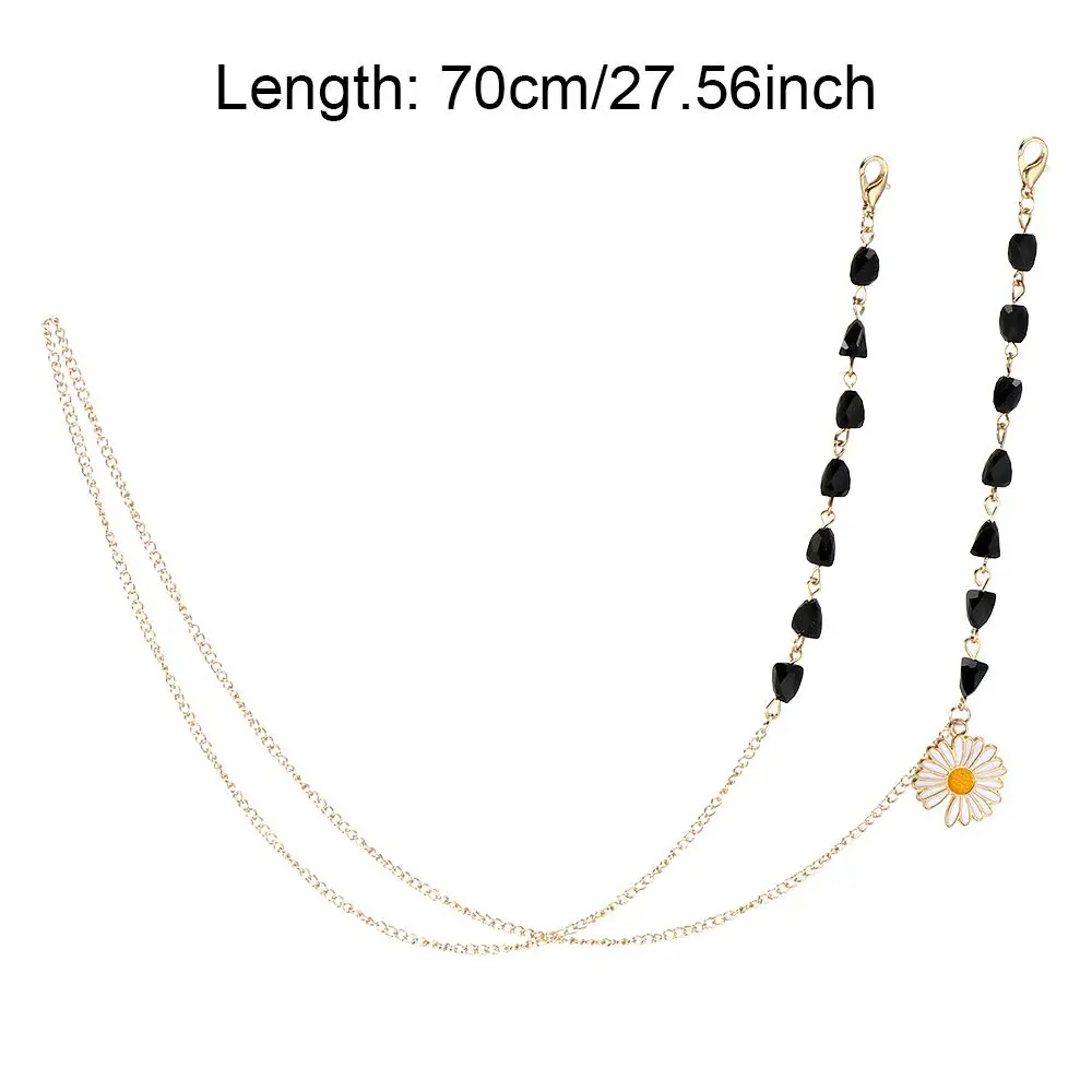 

Женское Ожерелье, держатель для очков с бусинами, шнур для очков, ремешок на шею, шнурок для солнцезащитных очков, цепочка для очков
