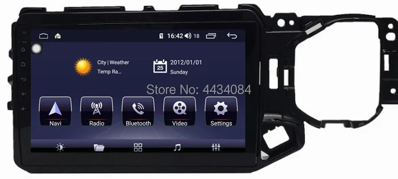 Автомобильный мультимедийный плеер Ouchuangbo 10 1 дюйма gps радио мультимедиа для Chery