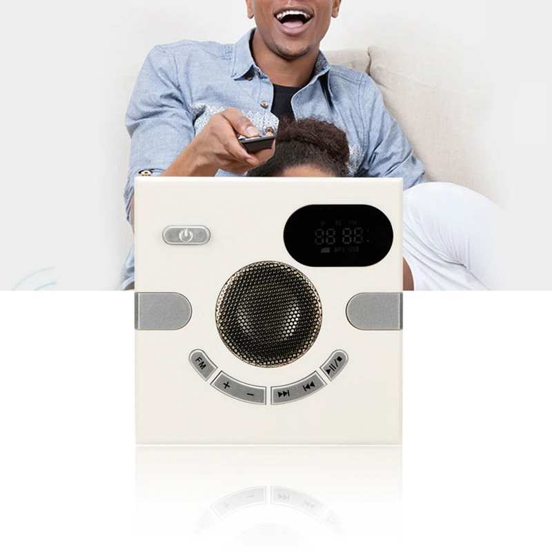 Многофункциональная настенная аудиосистема настенный динамик FM радио разъем