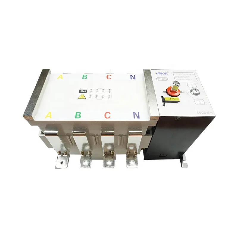 

ATS 400A Dual Power Generator ATS 4P 4 poles Automatic Changeover Switch