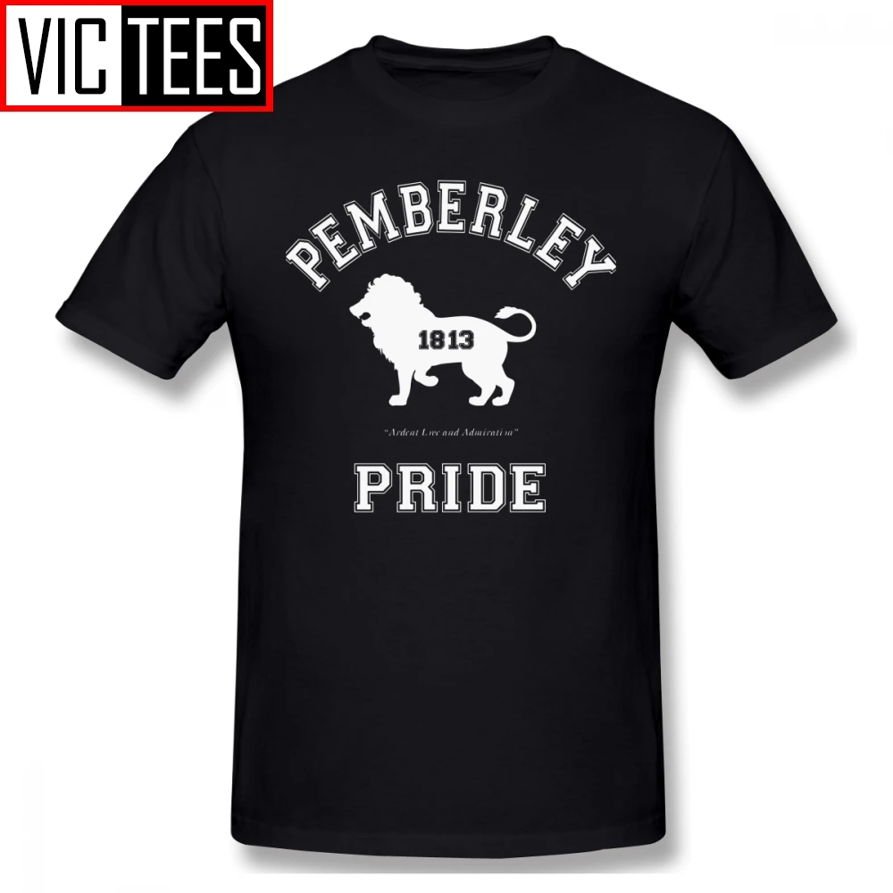 Мужские футболки Jane Austen Pemberley Pride Team Darcy And precision Мужская футболка Милая | одежда