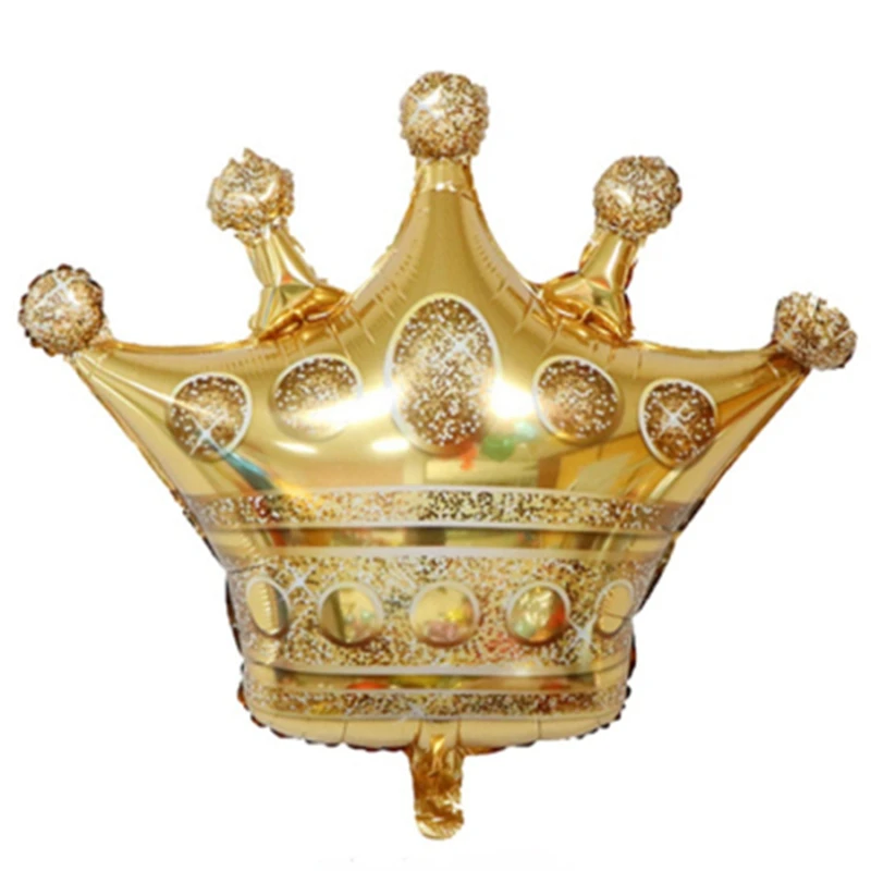

Большой Золотистый Гелиевый шар в виде короны, фотоэлемент для украшения дня рождения, свадьбы, вечеринки, ребенка, 1 шт.