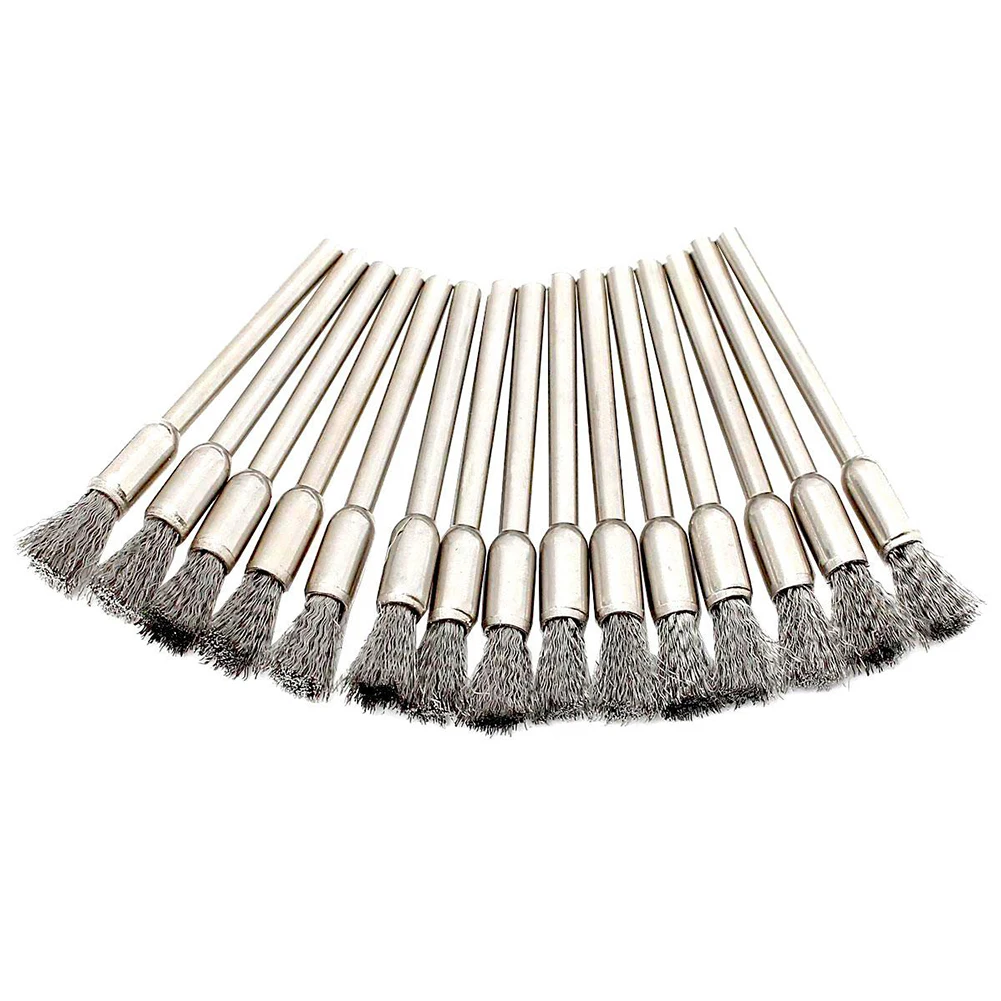 

45pcs Mini Rotary Stainless Steel Wire Steel Brush Wire Wheel Brushes Die Grinder Rotary Tool Electric Tool For The Engraver New
