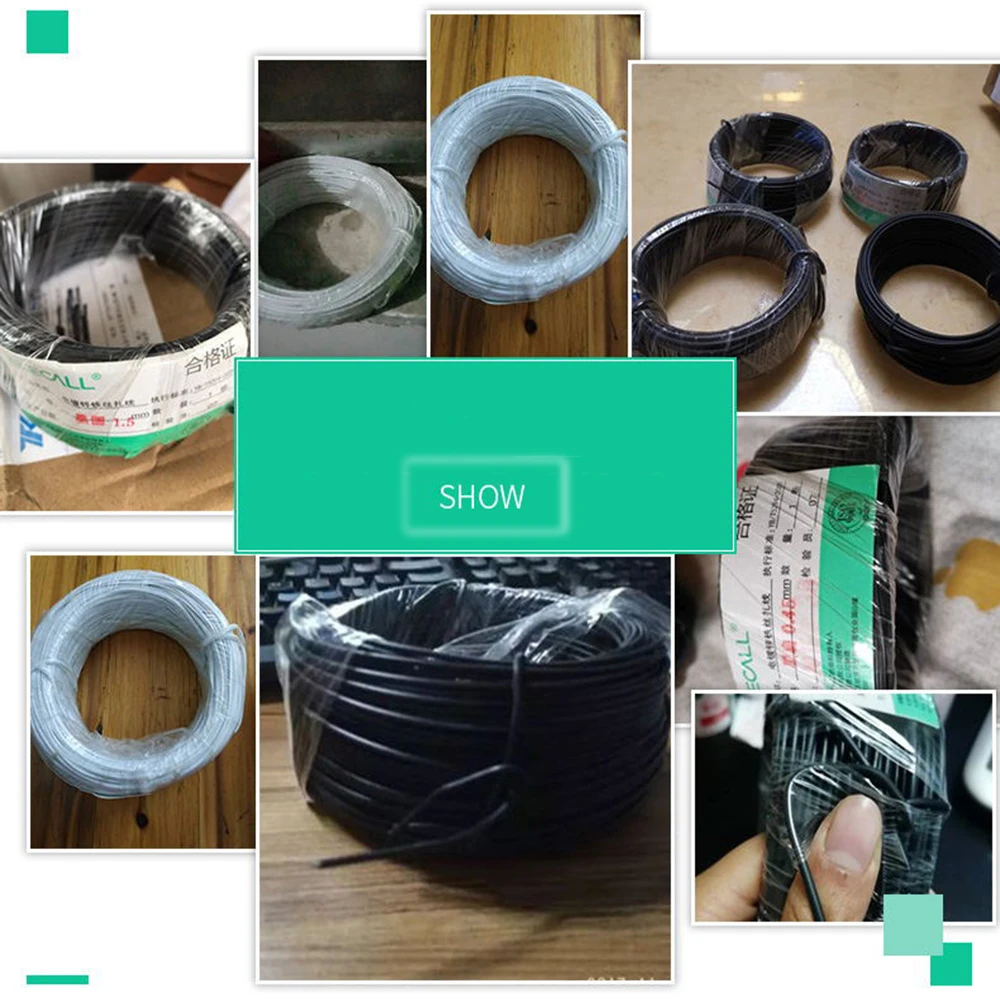 Оцинкованная проволока в форме галстука для масок полоса моста носа