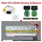 Новейшая установка программного обеспечения Xentry 2021,06 с MINI VCI J2534 TIS Techstream V16.00.017, автоматический сканер, диагностический кабель OBD2