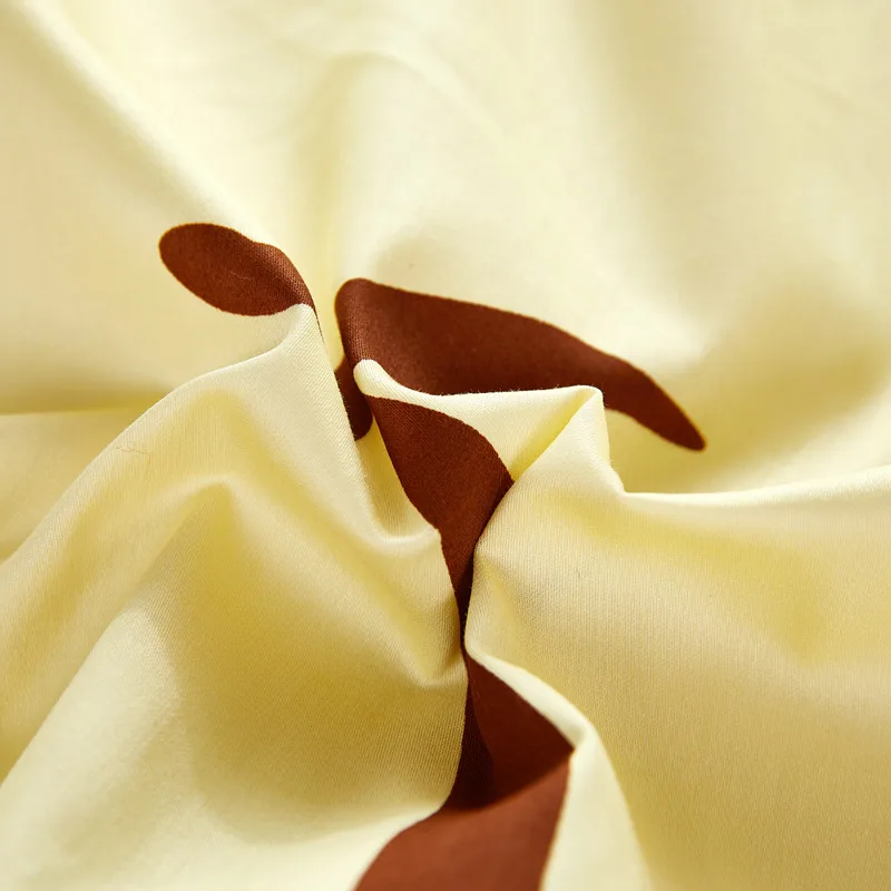 Набор постельного белья из 100% хлопка большой желтый Винни постельное белье