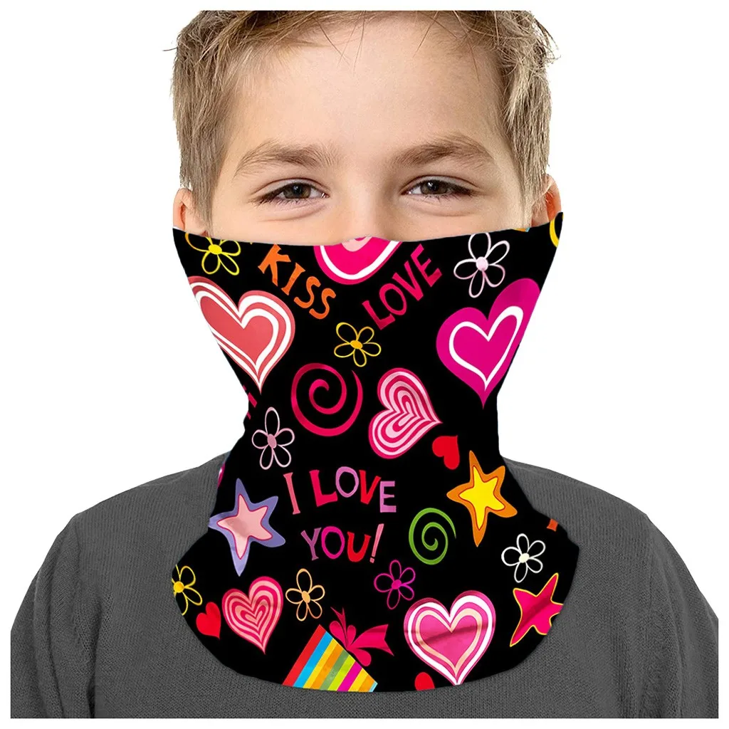 Детская защищенная от брызг Защита УФ излучения защита для лица бандана улицы