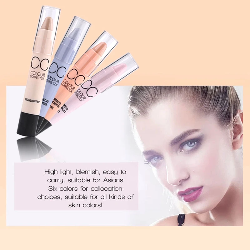 Контурный консилер 5 цветов для лица темные круги под глазами крем карандаш