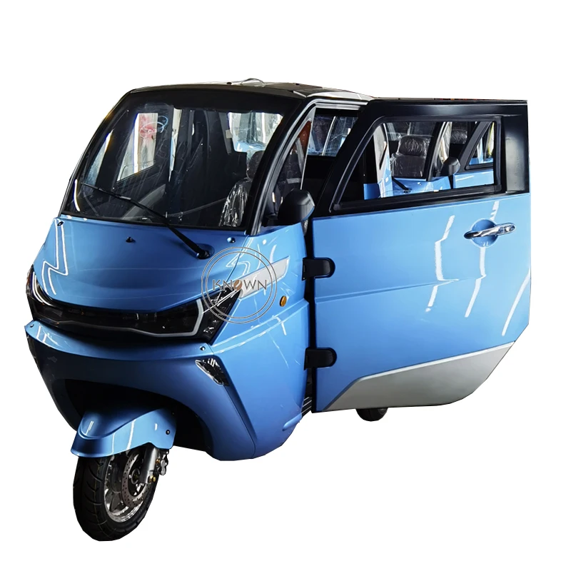 Verkaufen 1,5 Kw Erwachsene Elektrische Dreiräder Motorrad Roller 3 Sitzer Elektrische Auto Familie Fahrzeuge Tuk Tuk Auto