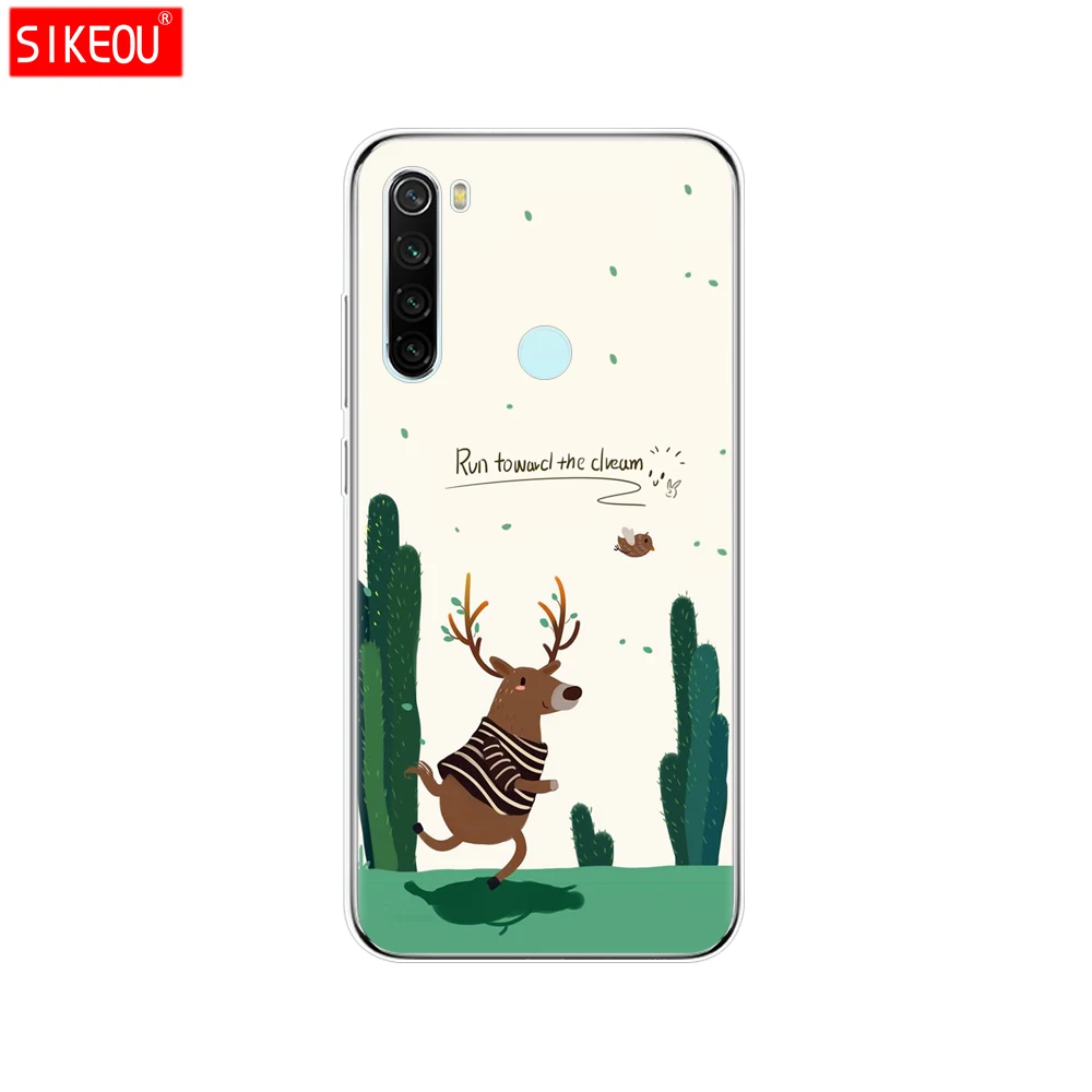 Чехол для xiaomi Redmi Note 8 T, силиконовый мягкий чехол из ТПУ с рисунком для xiaomi Redmi Note 8, чехол Fundas Coque Redmi NOTE 8 PRO, чехол - Цвет: 34124