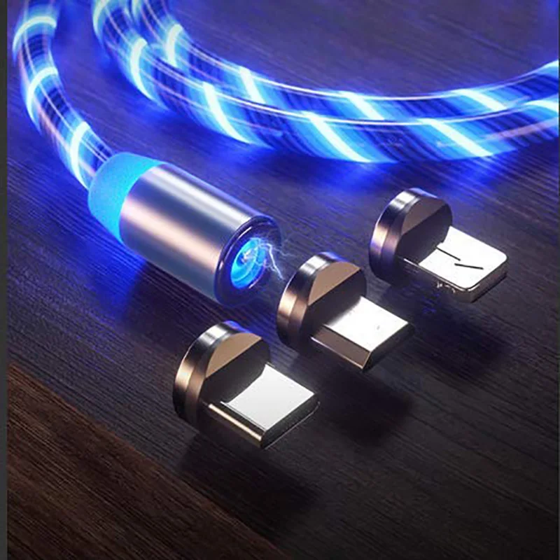 Светодиодный usb кабель для зарядного устройства светящееся зарядное устройство