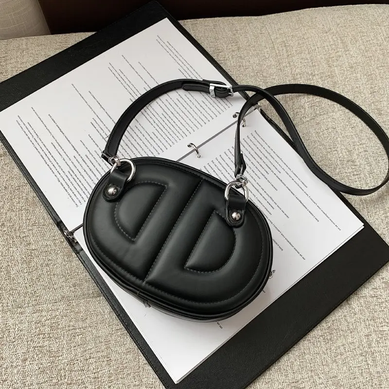 

Luxury Designer Handbag Women for 2020 Brand PU Leather Purses and Handbags Small Clutch Lady Shoulder Bag Letter D Sac A Main