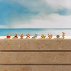 Женские серьги-гвоздики с фианитами, летние серьги с морским организмом, морским коньком, дельфином, морской звездой, Осьминогом, 2021