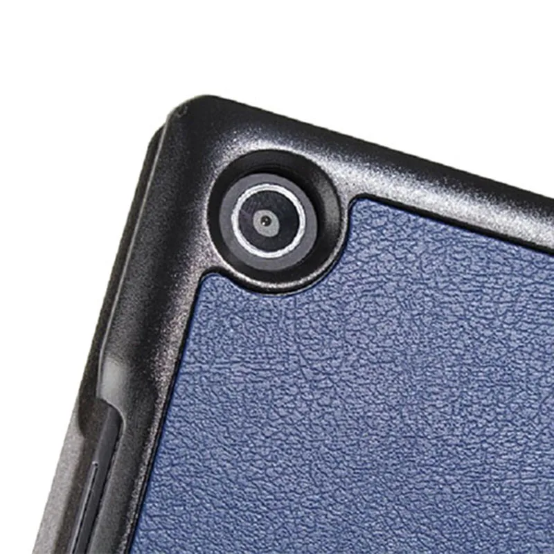 Чехол-подставка тройного сложения из легкой искусственной кожи для Sony Xperia Z4/Z2 Tablet