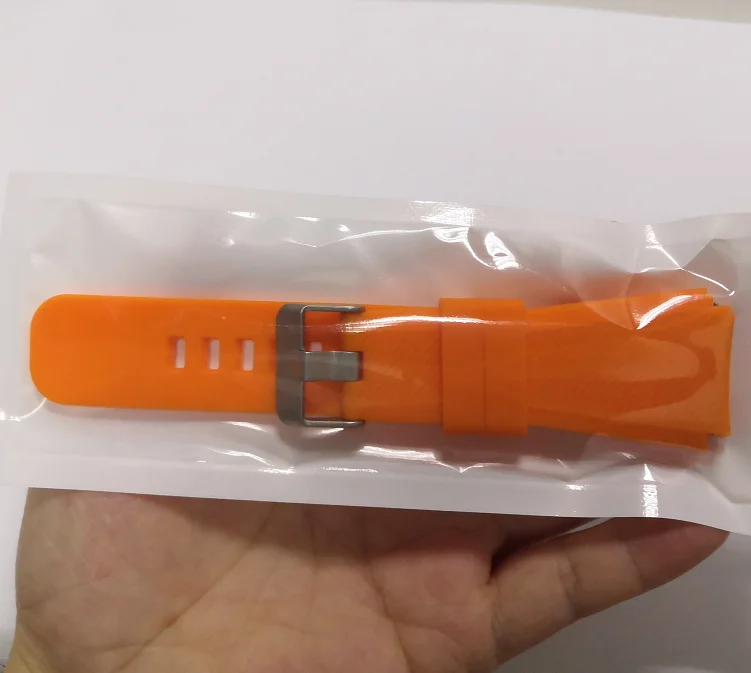 orange Galaxy watch 46 мм ремешок для samsung gear s3 frontier 22 мм ремешок для часов мягкий силиконовый ремешок для часов браслет умный ремешок для часов gear S 3 - Цвет ремешка: orange