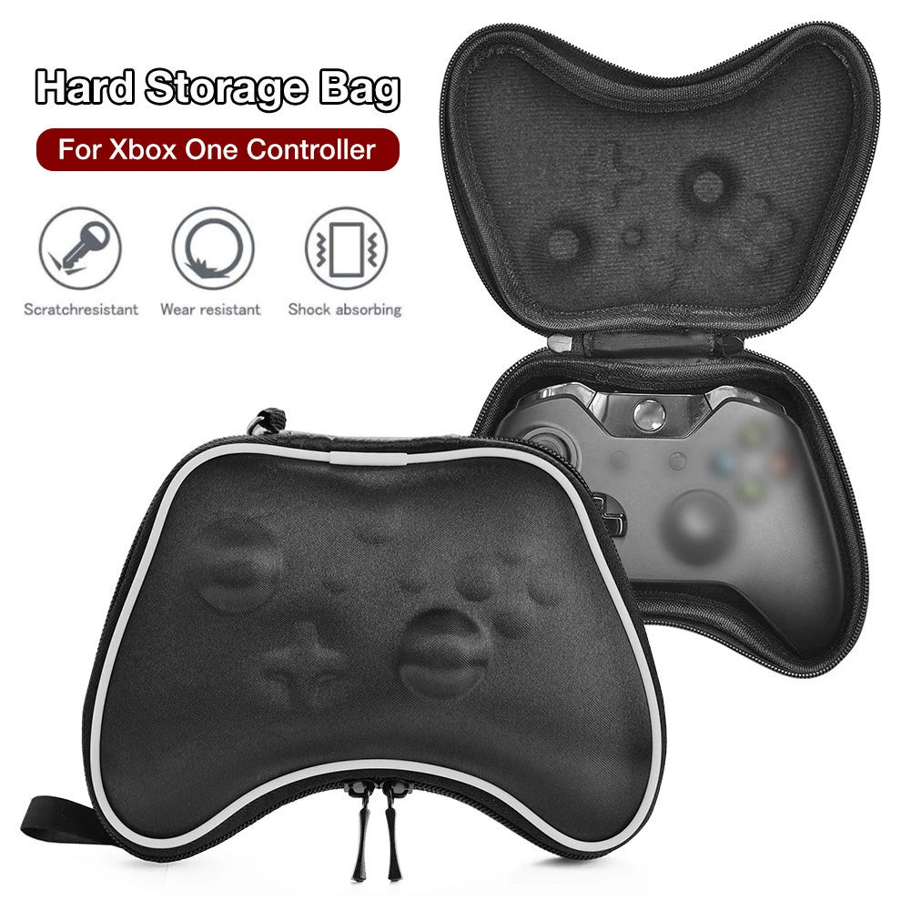 

Portable Protective Air Foam Hard Pouch Case For Xbox-One Controller Lightweight Easy Carry Bag Case Cover For Xbox-One Gamepad